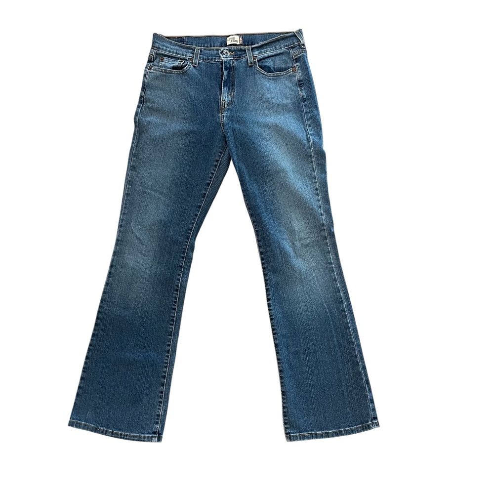 Levi’s Women’s Size 10 Blue Jeans Mid Rise Straight Leg Medium Wash Denim